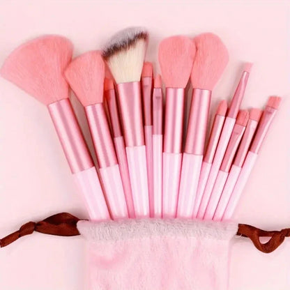 13pcs Premium  Bristle Makeup Brush Set