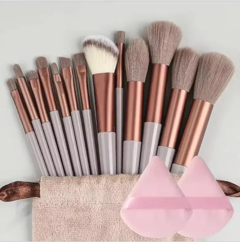 13pcs Premium  Bristle Makeup Brush Set