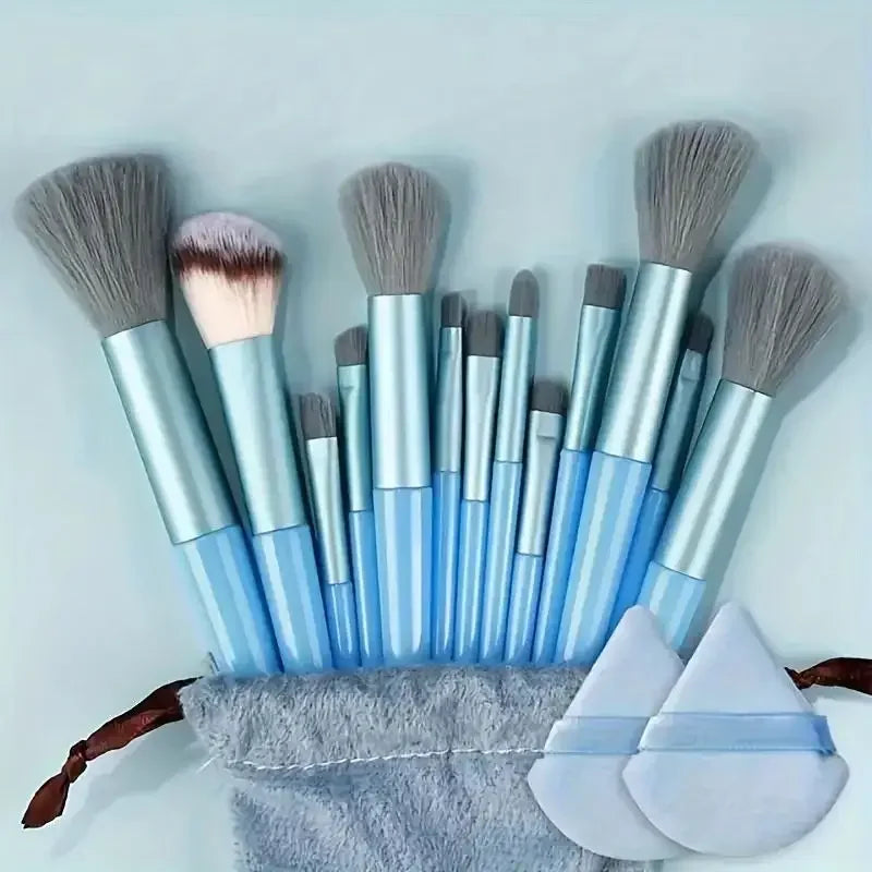 13pcs Premium  Bristle Makeup Brush Set