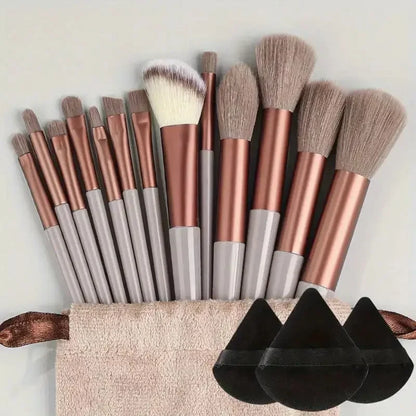 13pcs Premium  Bristle Makeup Brush Set