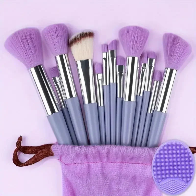 13pcs Premium  Bristle Makeup Brush Set