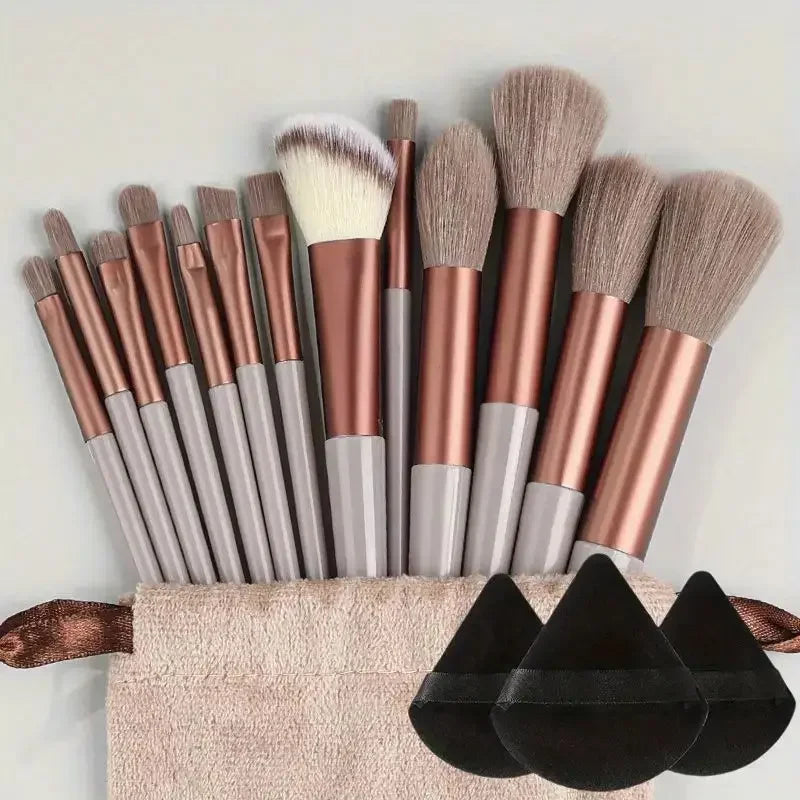 13pcs Premium  Bristle Makeup Brush Set