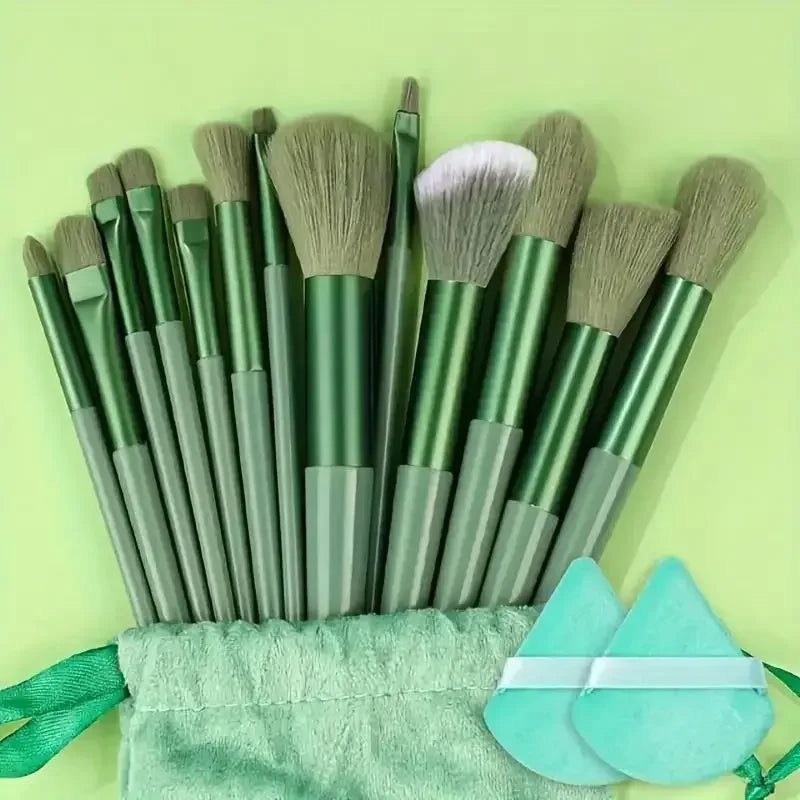 13pcs Premium  Bristle Makeup Brush Set
