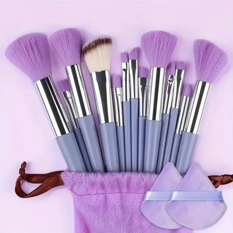 13pcs Premium  Bristle Makeup Brush Set