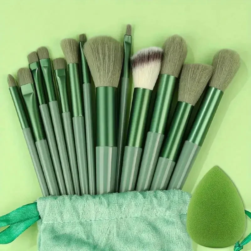 13pcs Premium  Bristle Makeup Brush Set
