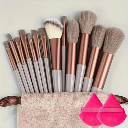 13pcs Premium  Bristle Makeup Brush Set