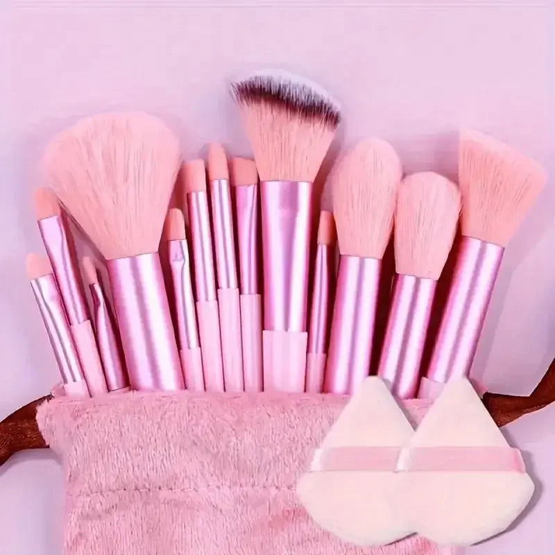13pcs Premium  Bristle Makeup Brush Set
