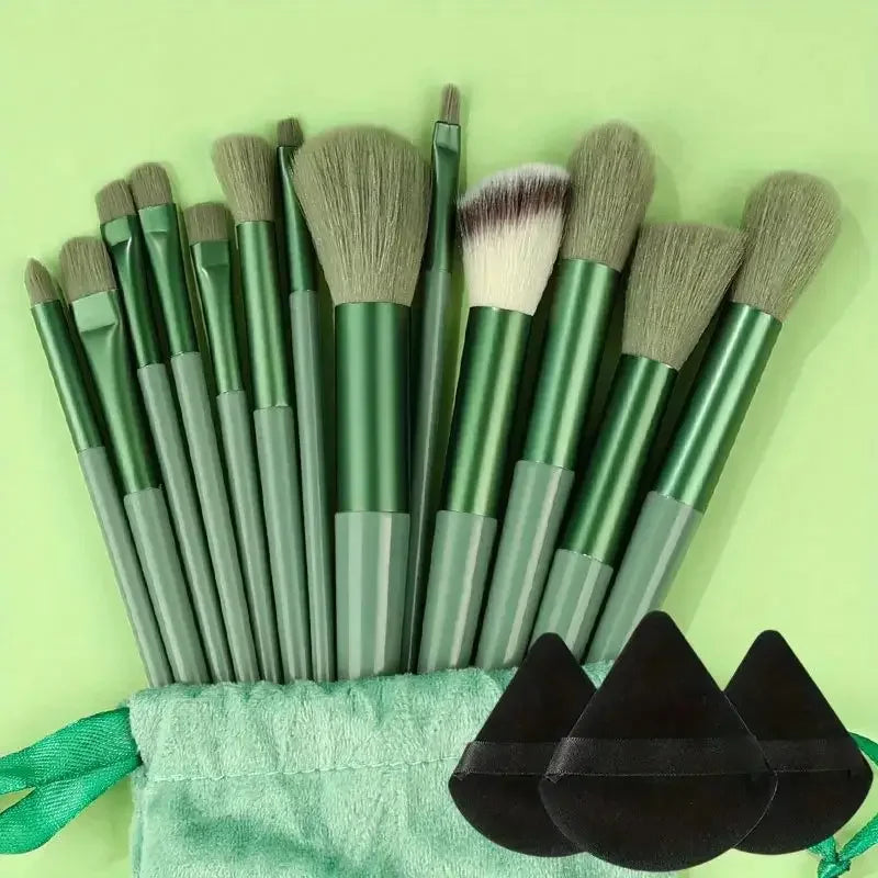 13pcs Premium  Bristle Makeup Brush Set