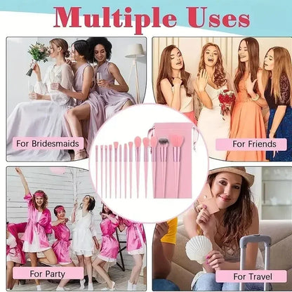 13pcs Premium  Bristle Makeup Brush Set