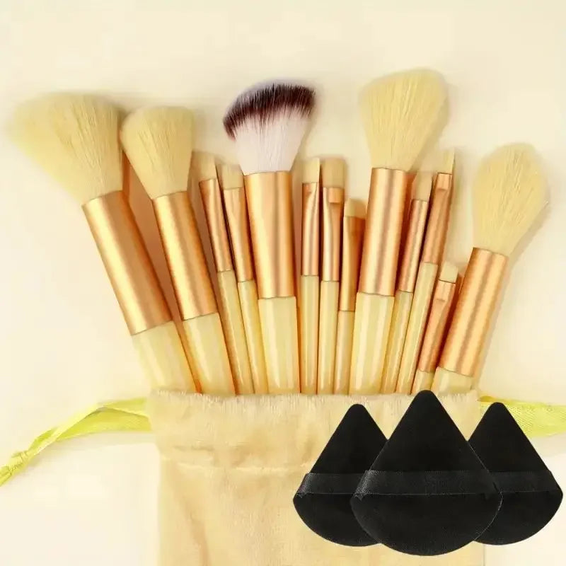 13pcs Premium  Bristle Makeup Brush Set